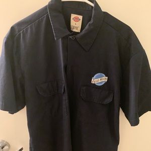 Men’s Blue Moon Button Up